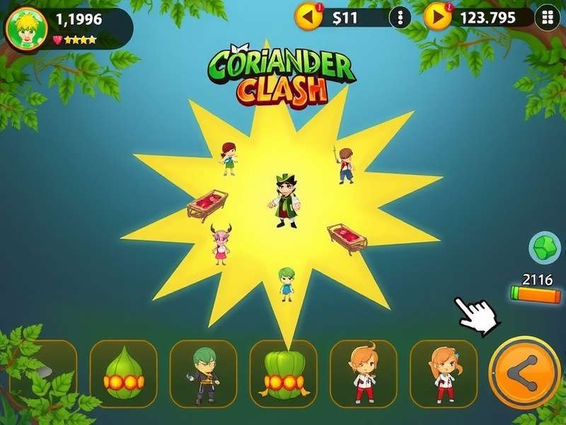 Coriander Clash Character Collection